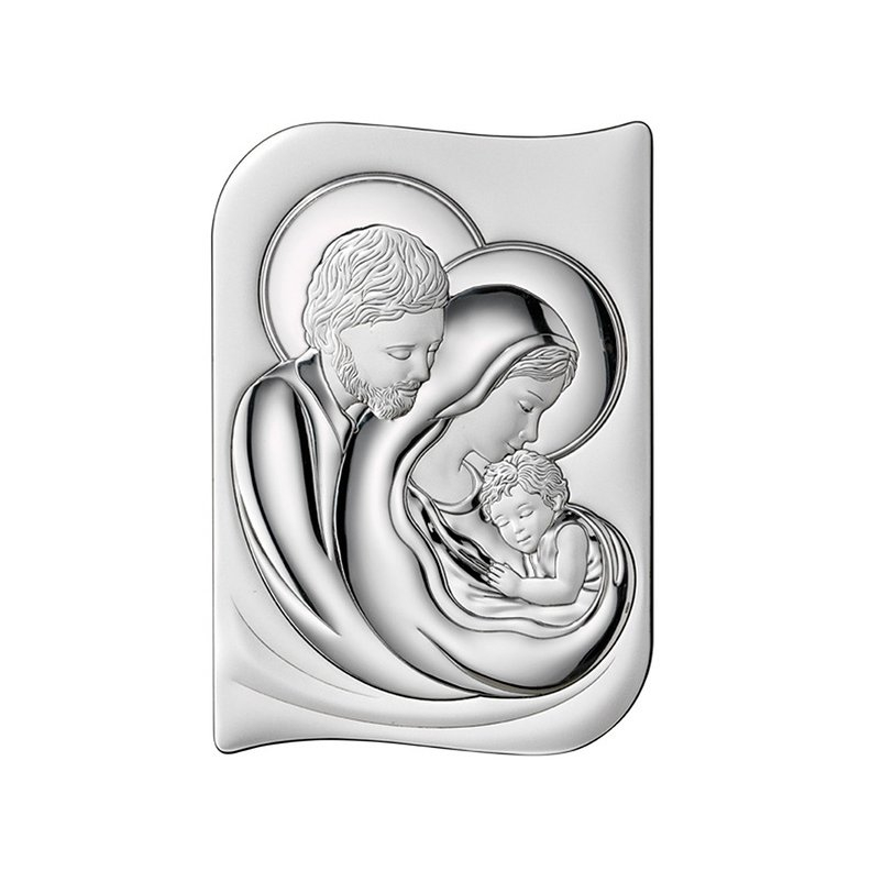 Silberbild Heilige Familie Geschenkidee zur Hochzeit Valenti & Co