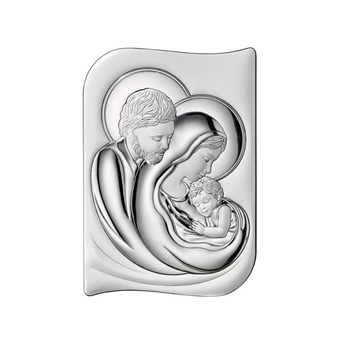 Silberbild Heilige Familie Geschenkidee zur Hochzeit Valenti & Co