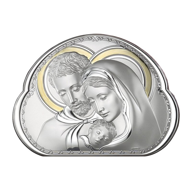 Heilige Familie Versilbertes Bild Valenti & Co