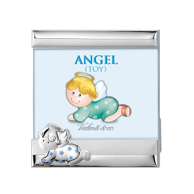 Versilberte Rahmen für Foto Andenken für Junge; Hersteller: Valenti & Co