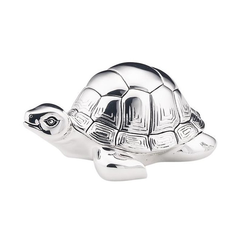 Schildkröte Figur Versilberte Valenti & Co