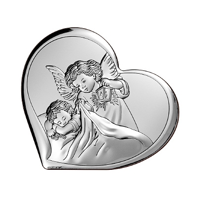 Engelchen über Kind Taufgeschenk für Patenkind Beltrami