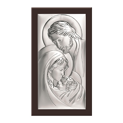 Heilige Familie Silbernes Bild; Hersteller: Beltrami