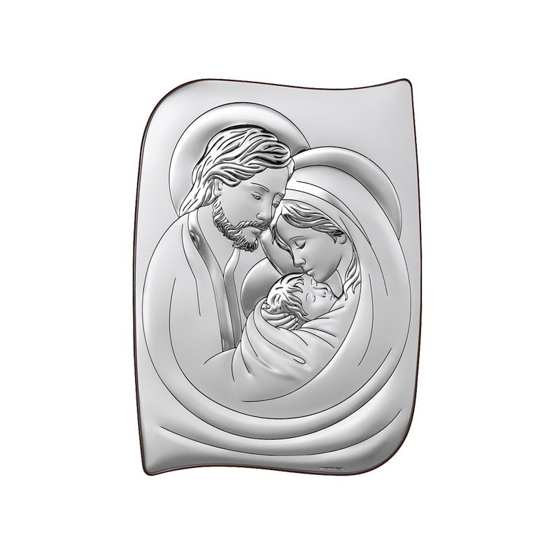 Silber Bild Heilige Familie Geschenk zur Hochzeit Beltrami