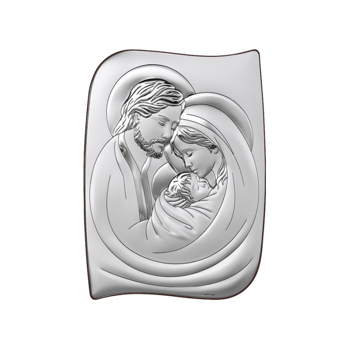 Silber Bild Heilige Familie Geschenk zur Hochzeit Beltrami
