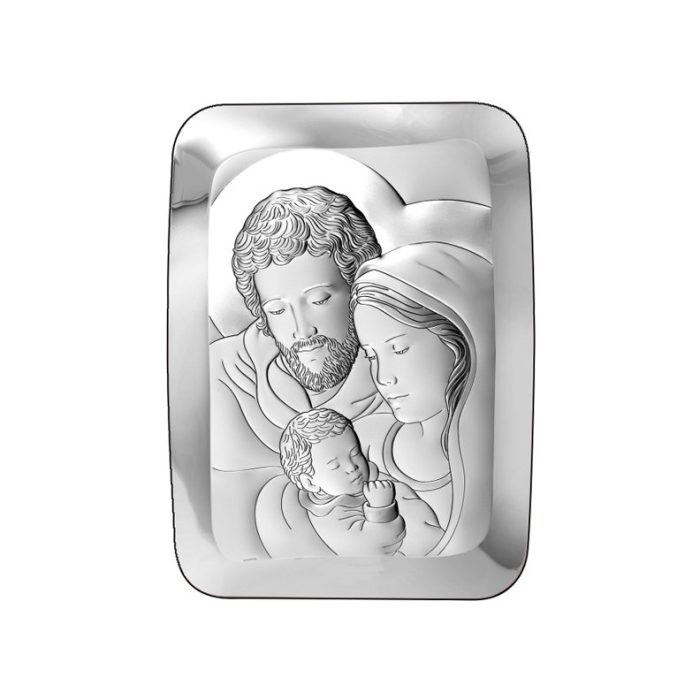 Heilige Familie Silbernes Bild Beltrami