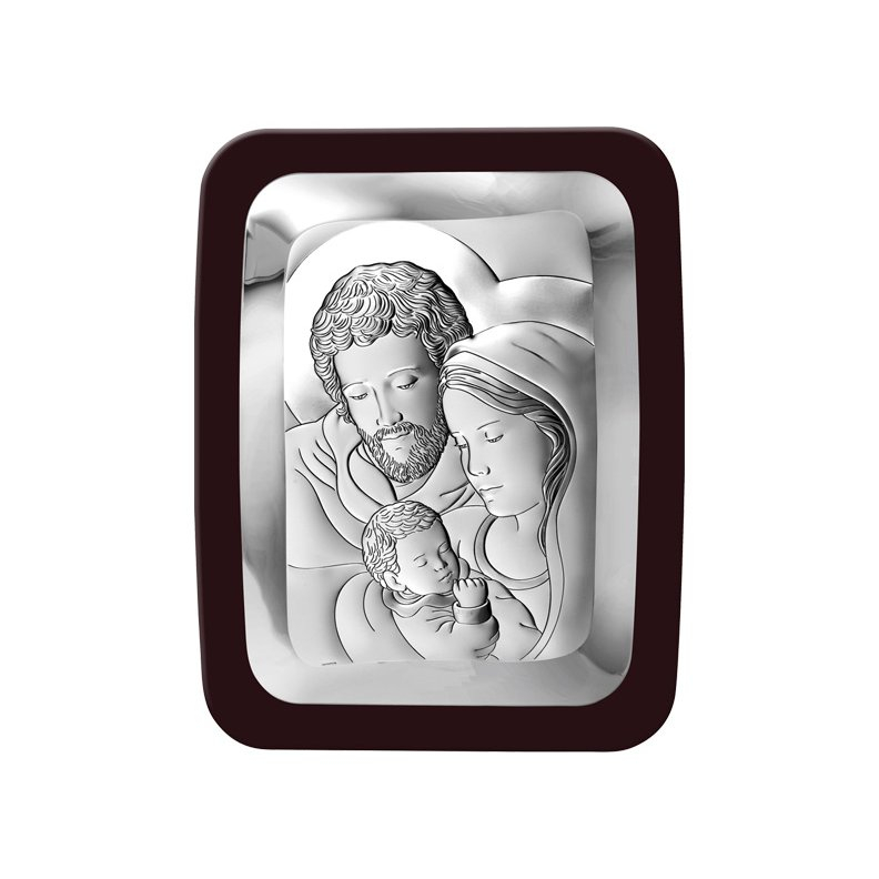 Silber Bild Heilige Familie Geschenk zur Hochzeit Beltrami