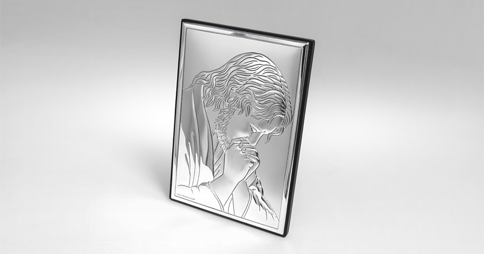 Jesus Christus Silber Heiligenbild Valenti & Co