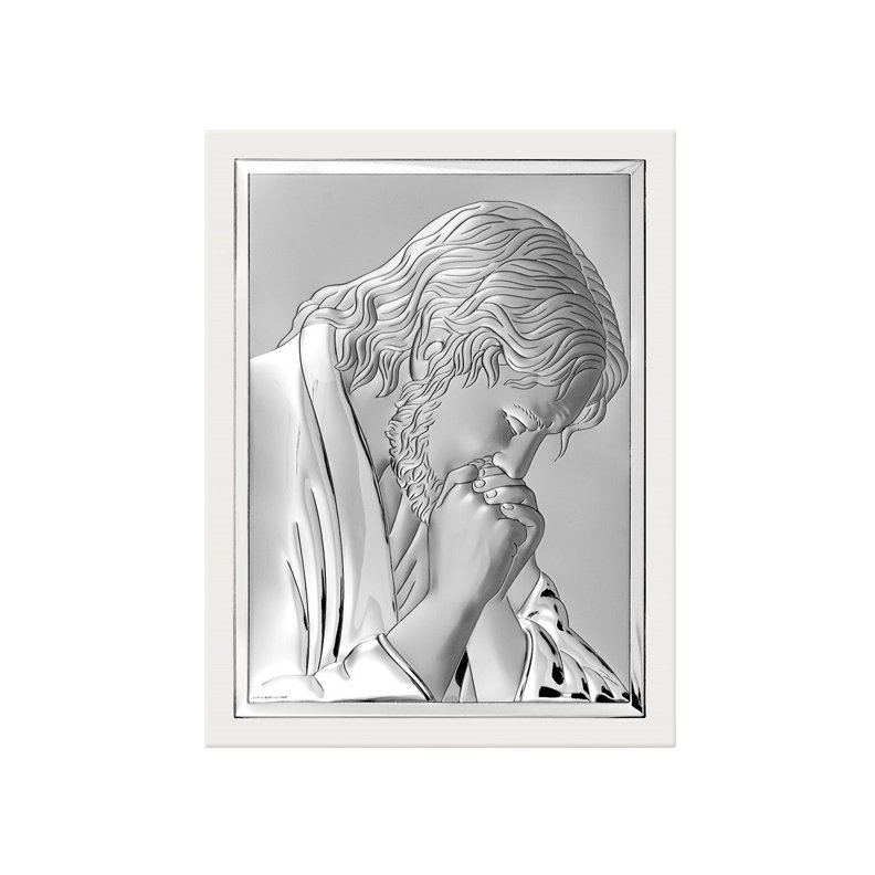 Jesus Christus Silber Heiligenbild Valenti & Co