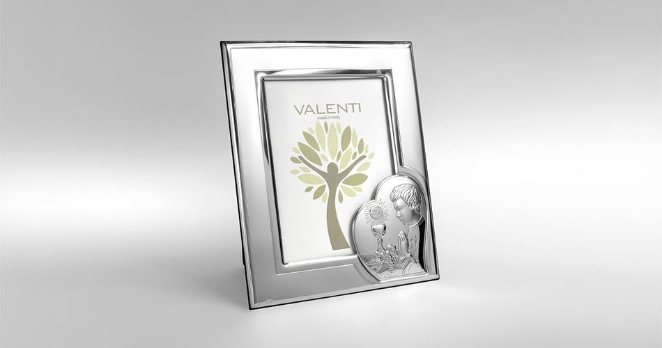 Bilderrahmen für Junge Geschenk zur Erstkommunion Valenti & Co