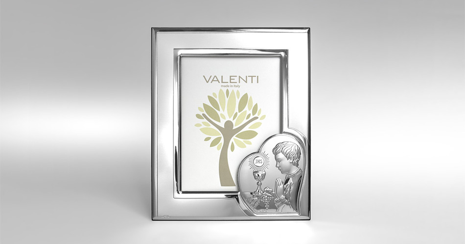 Bilderrahmen für Junge Geschenk zur Erstkommunion Valenti & Co