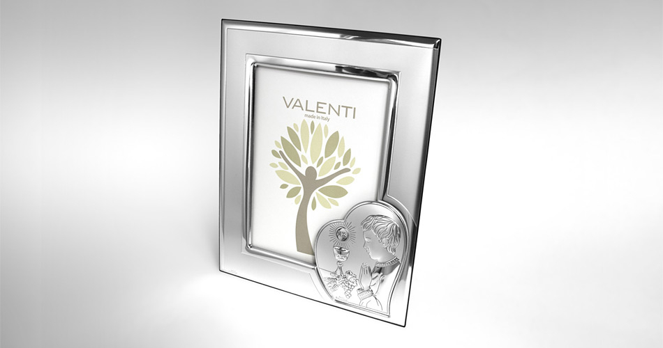 Bilderrahmen für Junge Geschenk zur Erstkommunion Valenti & Co