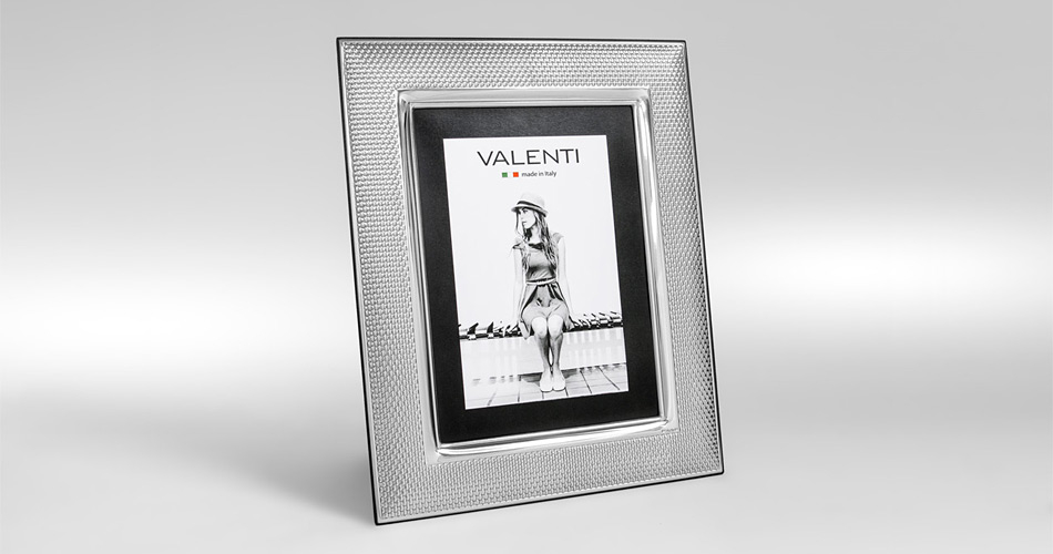 Silber Bilderrahmen Geschenk für ein Paar Valenti & Co