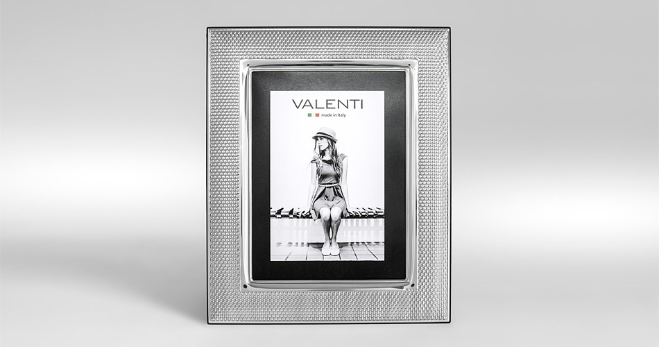 Silber Bilderrahmen Geschenk für ein Paar Valenti & Co