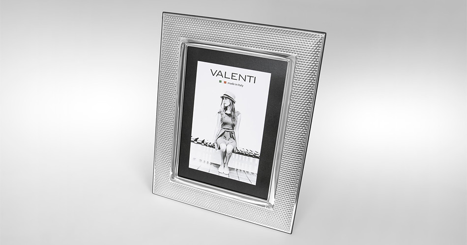 Silber Bilderrahmen Geschenk für ein Paar Valenti & Co
