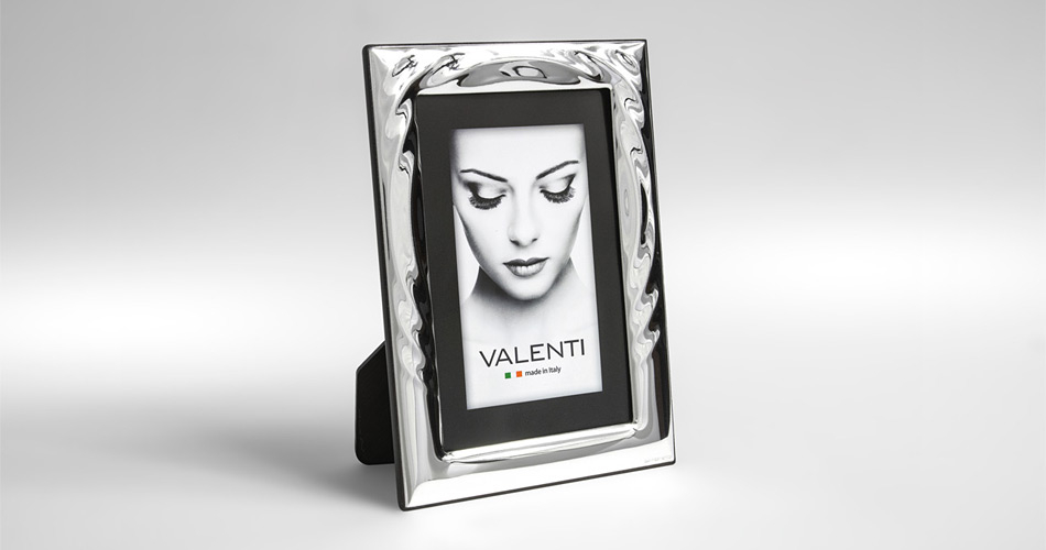 Silber Fotorahmen Geschenk für ein Paar Valenti & Co