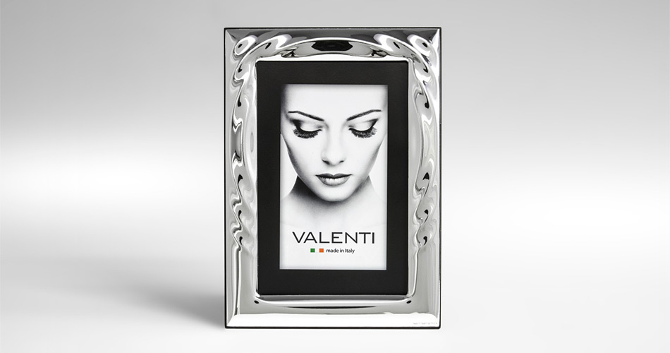 Silber Fotorahmen Geschenk für ein Paar Valenti & Co