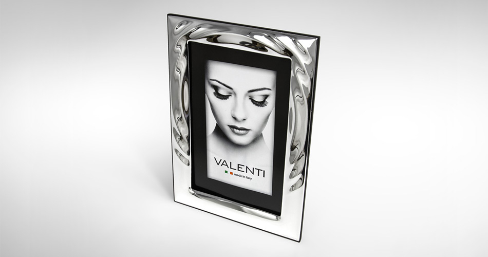 Silber Fotorahmen Geschenk für ein Paar Valenti & Co