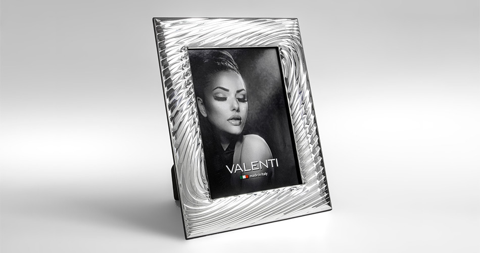 Silber Rahmen für Foto Geschenk für ein Paar Valenti & Co