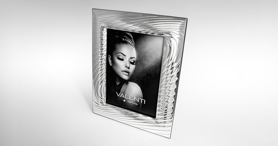 Silber Rahmen für Foto Geschenk für ein Paar Valenti & Co