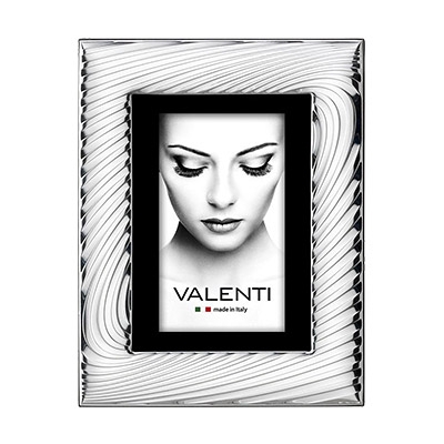 Silber Rahmen für Foto Geschenk für ein Paar; Hersteller: Valenti & Co