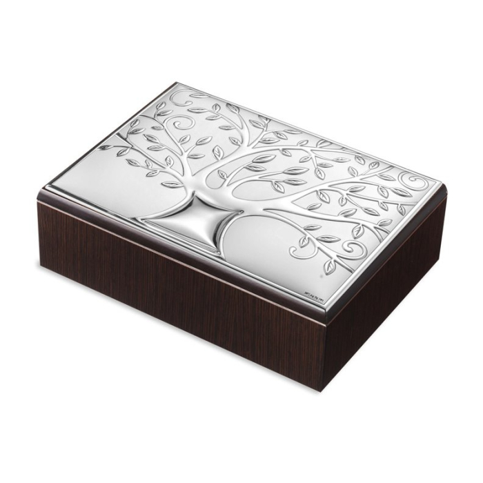 Schmuckschatulle mit Silberornament Valenti & Co