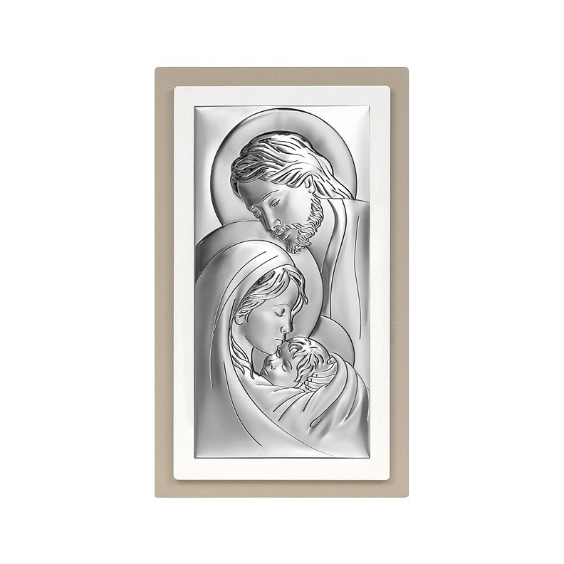 Heilige Familie Silber Bild Beltrami