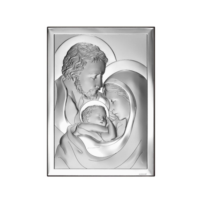 Silber Bild Heilige Familie Geschenk zur Hochzeit Beltrami
