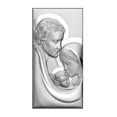 Silber Bild Heilige Familie Geschenk zur Hochzeit; Hersteller: Beltrami