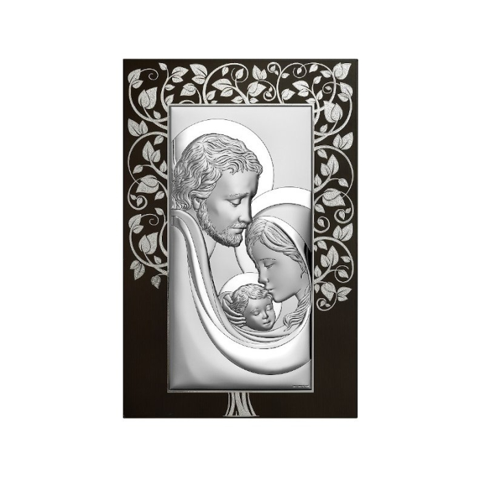 Silber Bild Heilige Familie Geschenk zur Hochzeit Beltrami