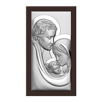 Silber Bild Heilige Familie Geschenk zur Hochzeit Beltrami