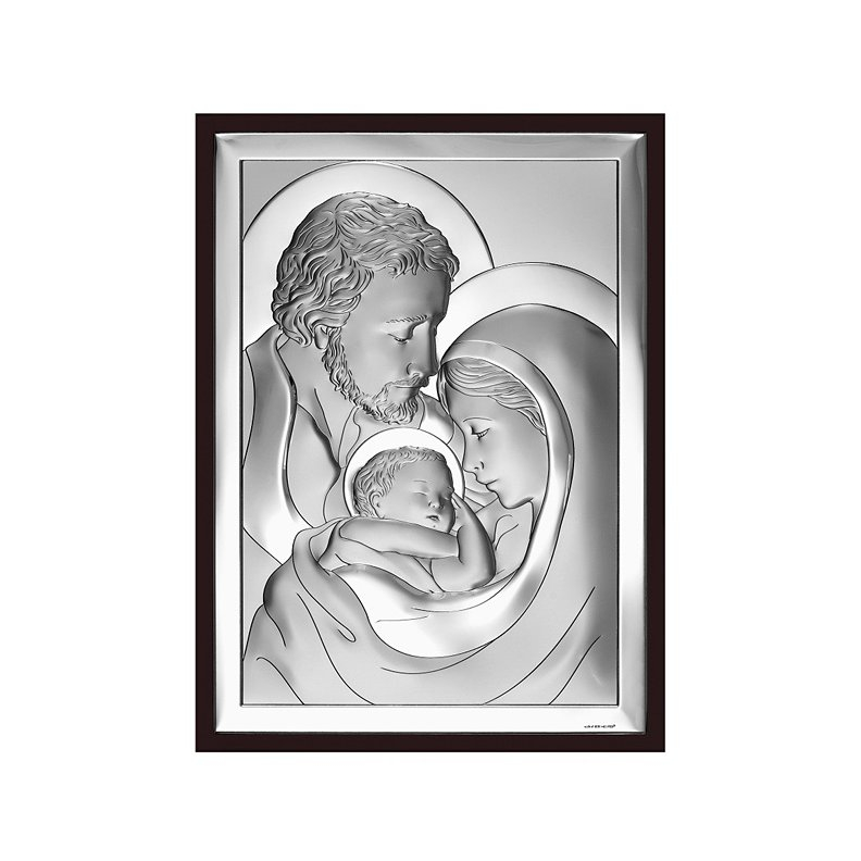 Silber Bild Heilige Familie Geschenk zur Hochzeit Beltrami