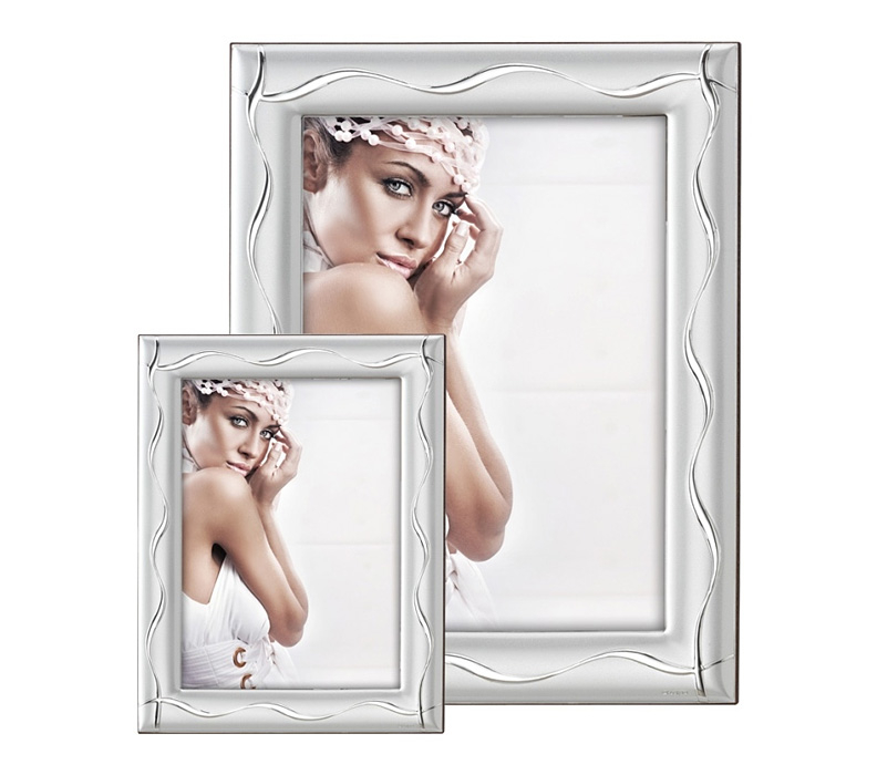 Versilberte Rahmen für Foto Geschenk für ein Paar Valenti & Co