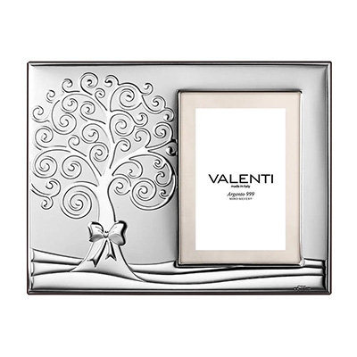 Silberrahmen Valenti Mit Glücksbaum-motiv; Hersteller: Valenti & Co