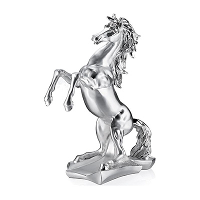 Pferdefigur Versilberte; Hersteller: Valenti & Co