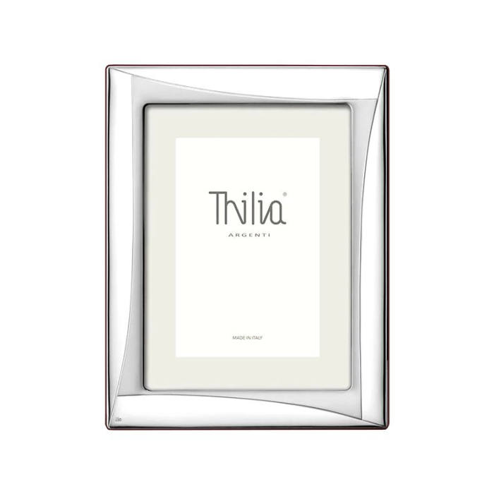 Versilberter Bilderrahmen Modernes Design von Thilia Valenti & Co