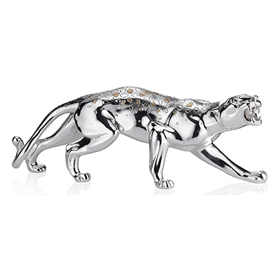 Pantherfigur Versilberte; Hersteller: Valenti & Co