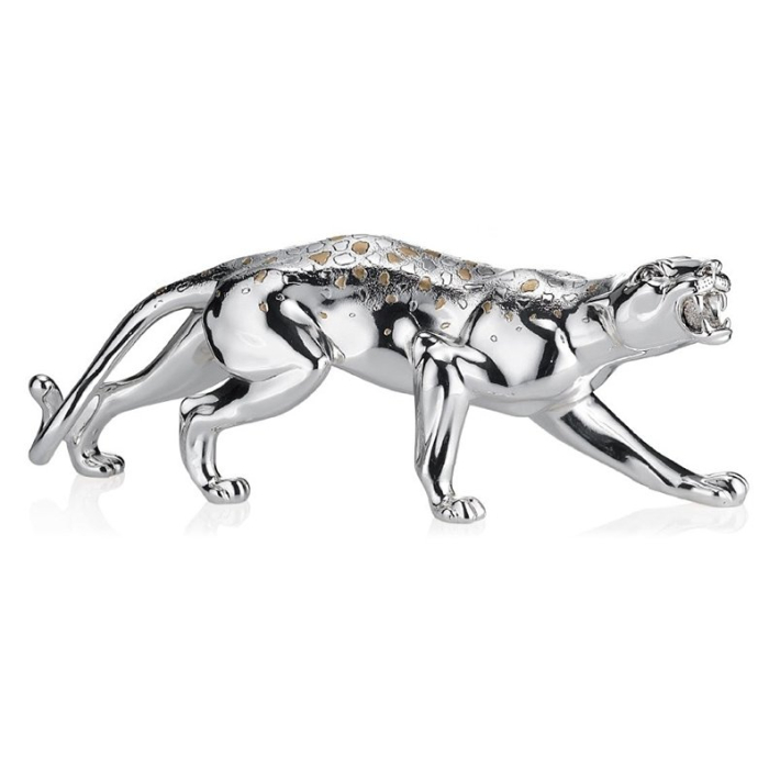 Pantherfigur Versilberte Valenti & Co